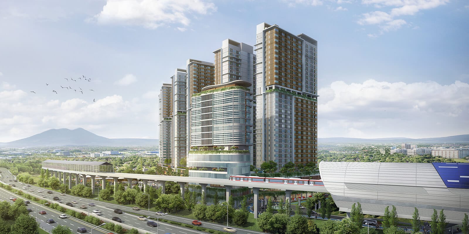 LRT City Cibubur terintegrasi langsung dengan stasiun LRT sebagai hunian TOD strategis