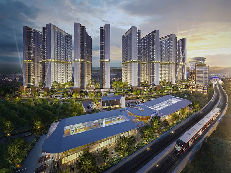 LRT CITY Cibubur sebagai pilihan Investasi Properti TOD strategis dengan akses langsung ke transportasi publik modern